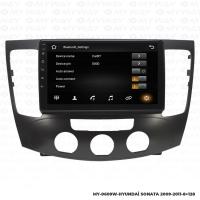 Araç Multimedya Hyundai Sonata Android 12 Carplay 4Gb Ram + 64Gb Hdd 2009-2011 Navigasyon Ekran MYW