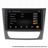 Araç Multimedya Mercedes E200 Android 12 Carplay 4Gb Ram + 64Gb Hdd Navigasyon Ekran MYW