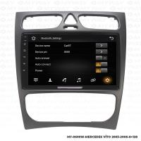 Araç Multimedya Mercedes Vito Android 12 Carplay 4Gb Ram + 64Gb Hdd 2003-2006 Navigasyon Ekran MYW