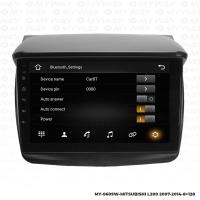 Araç Multimedya Mitsubishi L200 Android 12 Carplay 4Gb Ram + 64Gb Hdd 2007-2014 Navigasyon Ekran MYW