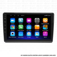 DACİA DUSTER ANDROİD 12 MULTİMEDYA CARPLAY 2GB RAM+32GB HDD 2009-2013 NAVİGASYON EKRAN