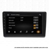 DACİA DUSTER ANDROİD 12 MULTİMEDYA CARPLAY 4GB RAM+64GB HDD 2009-2013 NAVİGASYON EKRAN