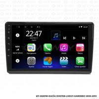 DACİA LODGY ANDROİD 12 MULTİMEDYA CARPLAY 2GB RAM+32GB HDD 2009-2013 NAVİGASYON EKRAN