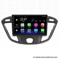 FORD TRANSİT ANDROİD 12 MULTİMEDYA CARPLAY 2GB RAM+32GB HDD 2014-2019 NAVİGASYON EKRAN