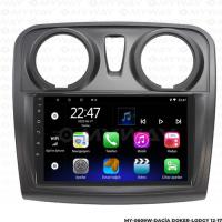 Myway Dacia Dokker Android 12 Kablosuz Carplay Navigasyon Multimedya Ekran Teyp - MY-0609W-