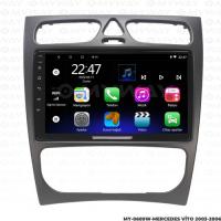 Myway Mercedes Vito Android 12 Kablosuz Carplay Navigasyon Multimedya Ekran Teyp - MY-0609W-MERCEDES Vito