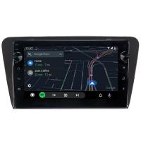 SKODA OCTAVİA ANDROİD MULTİMEDYA CARPLAY OEM 4GB RAM+64GB HDD 2013-2019 NAVİGOSYAN TUŞLU EKRAN